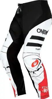 Oneal Element Squadron V.22, black-white-red, Size 30 Black White Red