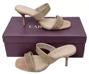 CARVELA Genetic Mule Stunning Blush Strappy High Heels Ladies EU 36 UK 3