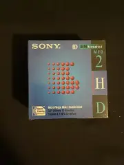 Sony Micro Floppy Disk Double Sided 3.5" 90mm 10 Pack 10MFD-2HD 1.44MB