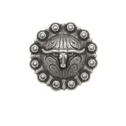 Steer Berry Concho 1" Antique Nickel 7842-21