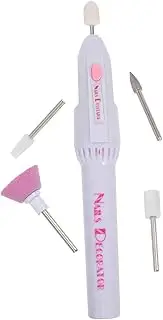 OFFIGAM 1Set Nail Polishing Machine Mini Manicure for Women Convenient Nail Art Tool for Grinding Polishing Design for Nail Care Grooming