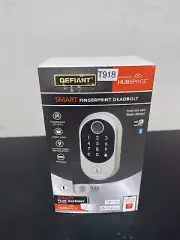 Defiant Smart Fingerprint Deadbolt in Satin Nickel 1009 561 265 Hubspace - New✅