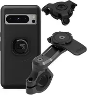 Quad Lock Motorcycle Handlebar Phone Mount PRO Kit with Vibration Dampener and Pixel 8 Pro MAG Case
