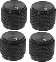 QUMIIRITY Professional Electric Guitar Bass Volume Knobs Sturdy Aluminum Alloy Potentiometer Caps Replacement