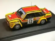 Fiat 131 Abarth GR4 N° 12 Monte Carlo 1980 Mouton / Arii Built Up PINKO 1/43