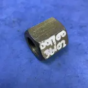 YANMAR MINI DIGGER EXCAVATOR NUT 20mm x 30mm long - SAME DAY DISPATCH