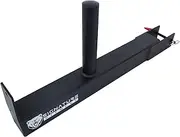Signature Fitness Plate Loaded Lever Arm Attachment for Power Racks and Squat Stands - Fits Most Racks, Black