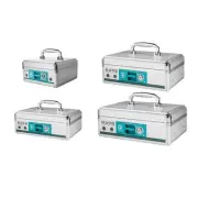 Cash Box with Lock Key Check Holder Modern Treasure Chest Security Money Box