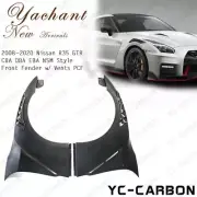 FRP Front Fender w/ Carbon Vents For 08-20 Nissan R35 GTR CBA DBA EBA nsm-style