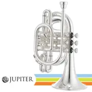 Jupiter 700 Series JTR710SQ Key of Bb Silver Plated Body Pocket Trumpet w/ Case