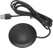 USB Conference Microphone, 360 Degree Omnidirectional Condenser PC Mic for Video Conference, Recording, Online Class, Noise Reduction
