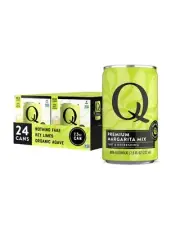 Q MARGARITA MIX with Real Key Limes & Organic Agave - Ideal for Cocktails & M...