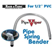 Rack-A-Tiers The Pipe Viper 1/2" Cold Bend Rigid PVC Pipe Spring Bender 58050