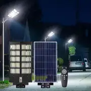 800 LED Solar Flood Light Motion Sensor Security Wall Yard Garden Outdoor Lamp
