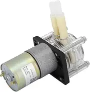 Peristaltic Pump SelfPriming AntiCorrosion Dosing Pump for Detergent Delivery, PC Transparent Head, for Washing Machines and Dishwashers (24V)