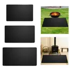 Under Grill Mat for Outdoor Grill Patios Protector Mat Fire Blanket