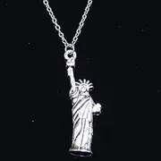 [ZOJK] Necklace 49X14Mm Statue Pendants Short Long Women Men Colar Choker Jewelry Gift