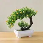 Artificial Plant Environmental Friendly Decorative Potted Flower Decor
