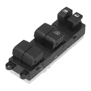 25401-EB70A Car Front Right Power Window Switch Control Button for D40 2005-2014 Right-Hand Drive Black