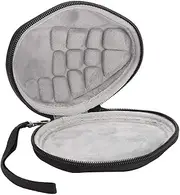 MX Ergo Portable Wireless Mouse Storage Bag, Lightweight Shockproof Carry Case with Hand Strap, Soft Foam Inner, Waterproof, Black, Suitable forMX Ergo