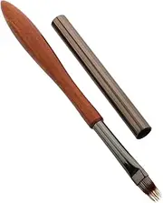 MERRYHAPY Nail Smudge Pen Nail Brushes Salon Art Brushes Salon Gel Pens Striping Nail Tools Brush Fine Art Pens Gel Polish Brushes Home Salon Brushes Nail Doodle Pens Brown Wood