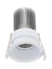 Custom LED Tri-Colour 80mm 10W Downlight in White