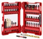 Milwaukee SHOCKWAVE IMPACT DRIVER BIT & DRILL BIT SET 50Pieces Machined Tip
