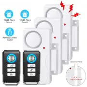 Door Window Burglar Alarm Sensor Wireless Remote Control Anti-Theft Alarm System