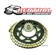 Honda XL125 V Varadero 01-13 Renthal Gold SRS X-Ring Chain & JT Sprocket Kit