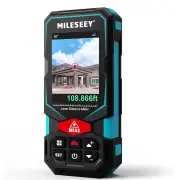 Laser Measure, MiLESEEY 330Ft/100m Laser Distance Meter, Rechargeable Multifunctional Laser Measurement Tool with Pointf