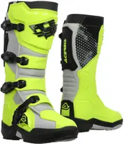 Acerbis Artiglio Motocross Boots, grey-yellow, Size 39 for Men Grey Yellow