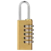 High Security Brass Combination Padlock Strength for Lockers Backpacks