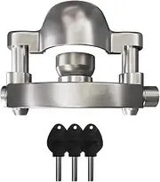 RV Trailer Lock, Stainless Steel Heavy Duty Security with 3 Accessories for RVs Boats