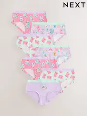 Lilac/Teal Hipster Briefs 7 Pack (2-16yrs) (AA7837) | $25 - $34