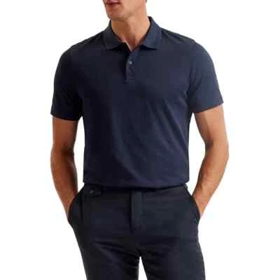 Ted Baker Polo Shirt in Navy 2X Large - 5178-1-AC