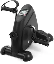 Mini Pedal Exercise Bike, Stepper LCD Monitor, Indoor Resistance Adjustable Home Bike Fitness Indoor Office Bike Stepper