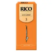 Rico Alto Clarinet Reeds - 25 Per Box - (Previous Packaging)