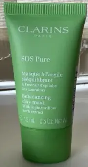~BRAND NEW & FOIL SEALED CLARINS SOS Pure Rebalancing Clay Mask 15ml
