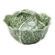 Bordallo Pinheiro Cabbage Condiment Pot
