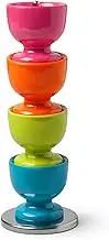 Zeal G277XB Set of Egg Cups, Melamine, Multicolour