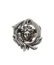 Versace Medusa Head Motif Ring 11,9 silver