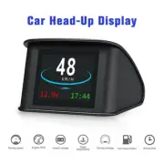 Car HUD Head Up Display OBD2 Port Speedometer Projector Speed Warning Gauge (for: MG)