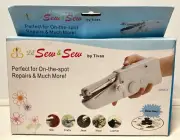 Lil' Sew & Sew by Tivax Handheld Portable Sewing Machine NIB, New Batteries Inc.