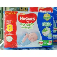 在飛比找蝦皮購物優惠-Huggies NB1 新生兒墊 108 + 8 個新茶樹尿