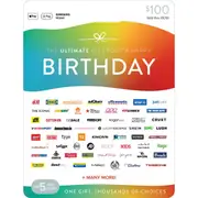 The Ultimate Birthday $100 Gift Card