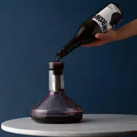 在飛比找momo購物網優惠-【KitchenCraft】過濾醒酒瓶 750ml(醒酒壺 