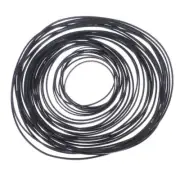 5PCS 2mm Square Folded Rubber Belt for Recorders 41-190mm