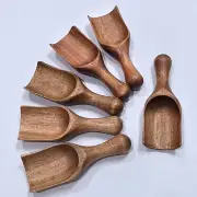 Wooden Scoop for Canisters 6PCS Acacia Wood Scoops for Jars Measuring Spoons ...