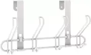 Franklin Brass OTDW04F-W White Quad Over the Door Hook