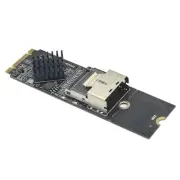 3X(M.2 NVME to SFF-8087 SATA3.0 Expansion Card -SAS/SATA Hard Disk Adapter3377